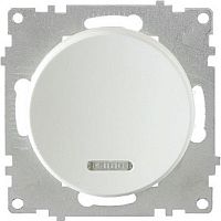 Выключатель с подсветкой без рамки OneKeyElectro Florence 1-кл. белый картинка